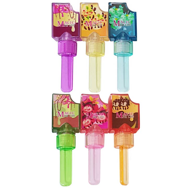 Cap Zone - Wholesale Lip-gloss - Popsicle Shape Liquid Lip Oil Tube