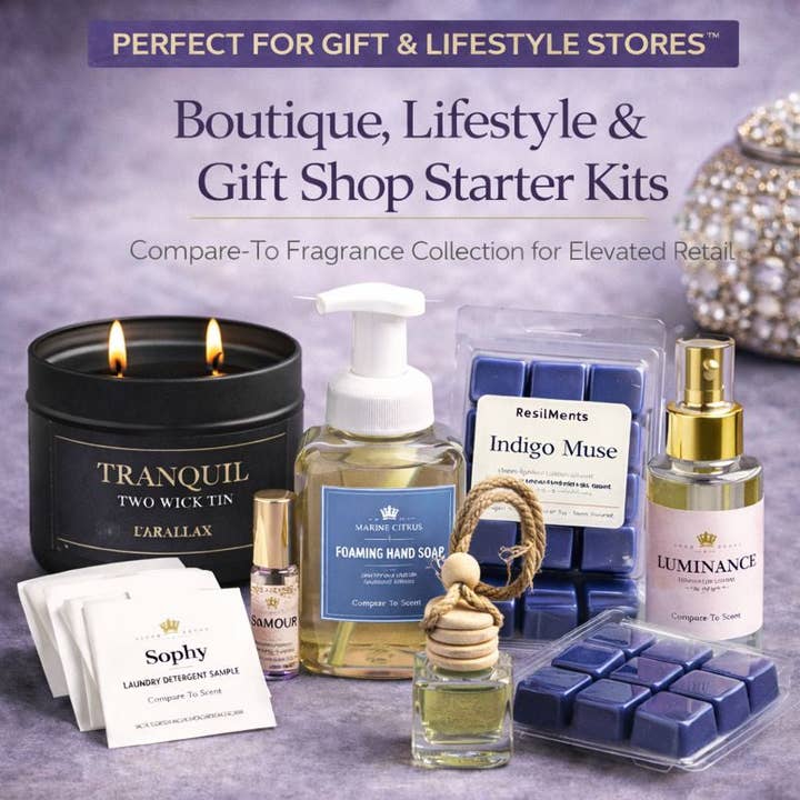 Kit de Inicio al por Mayor ResilScents™ – Boutique / Tienda de Regalos para venta al por mayor de ResilScents WholeSale