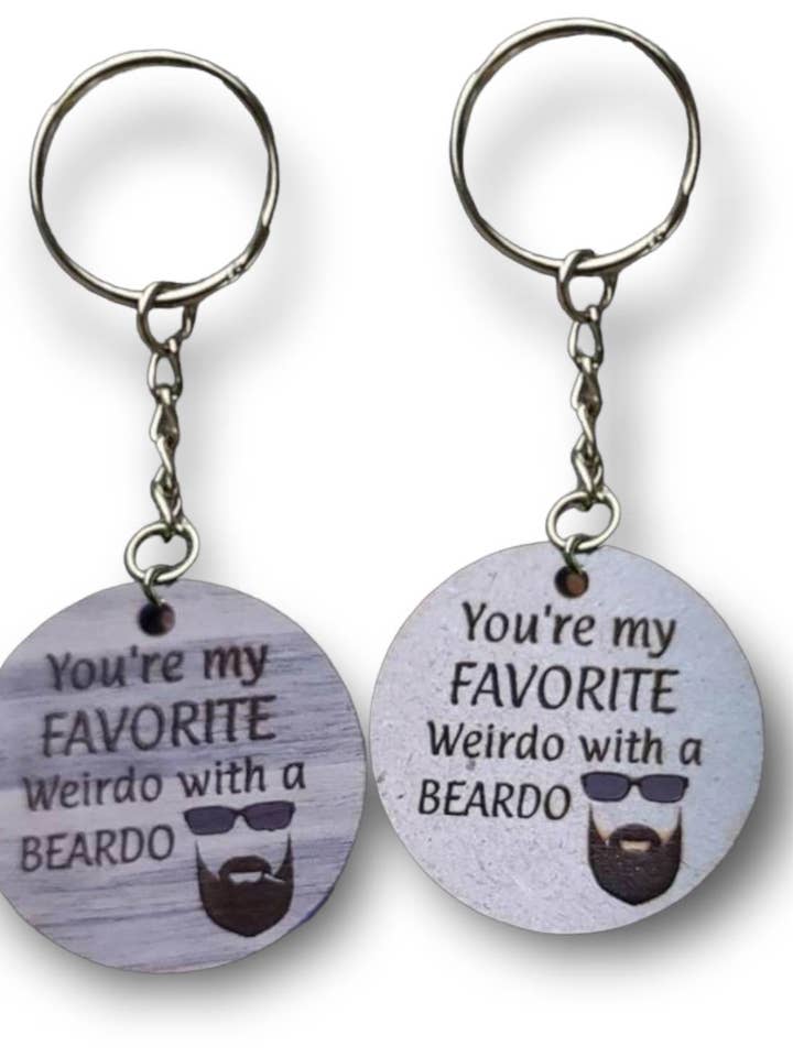 Du er min favorit Weirdo nøglering for engroshandel hos Kristi's Keepsakes