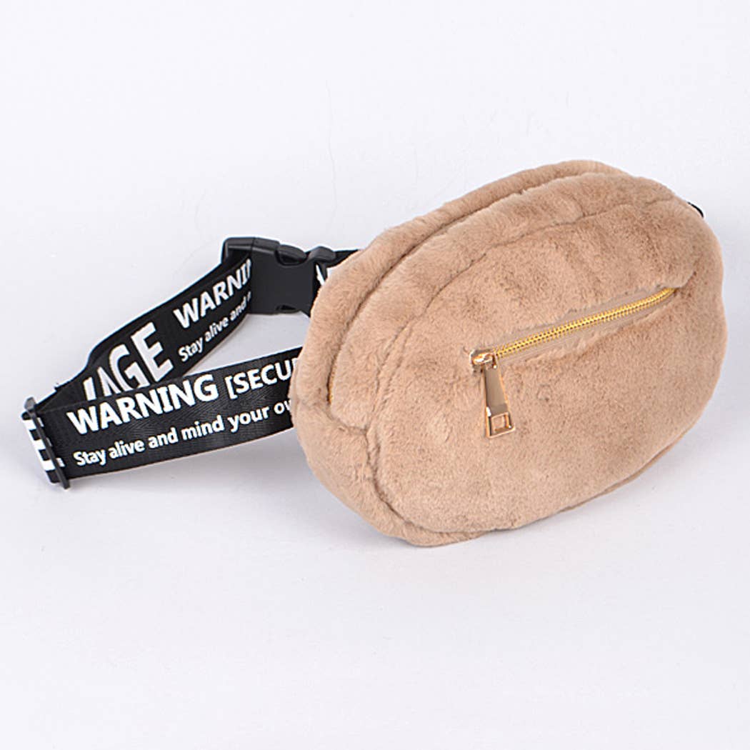 3AM BY H&D ACCESSORIES – wholesale Midjeväska - Dam – Cutie Fuskpäls Fanny Pack4