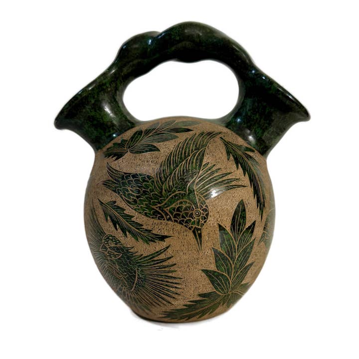 Pledge Pot: Birds for wholesale by Mundo Handmade