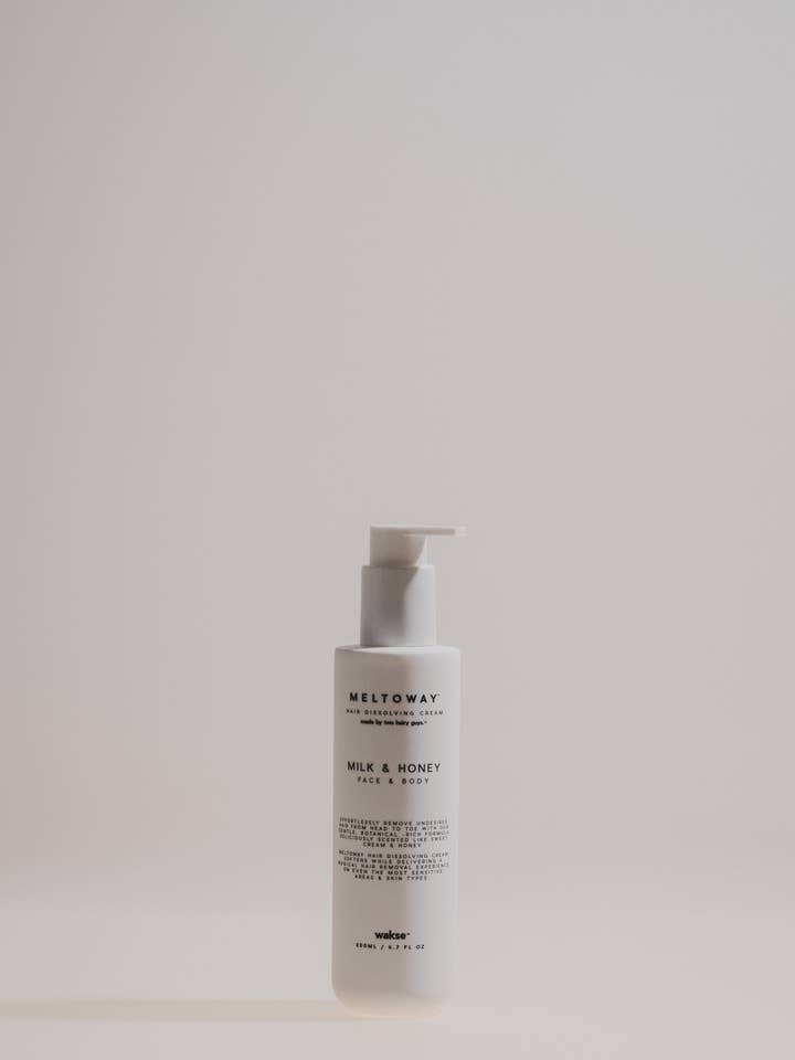 Meltoway Hair Dissolving Cream - Milk & Honey for wholesale by wakse