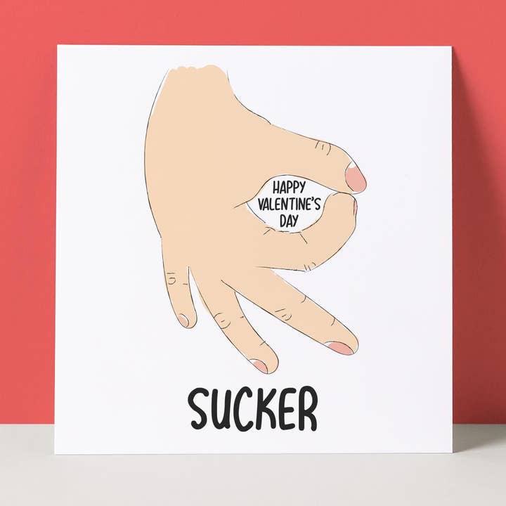 CIRCLE GAME - VALENTINE'S DAY CARD for wholesale by Pack a Punch Designs