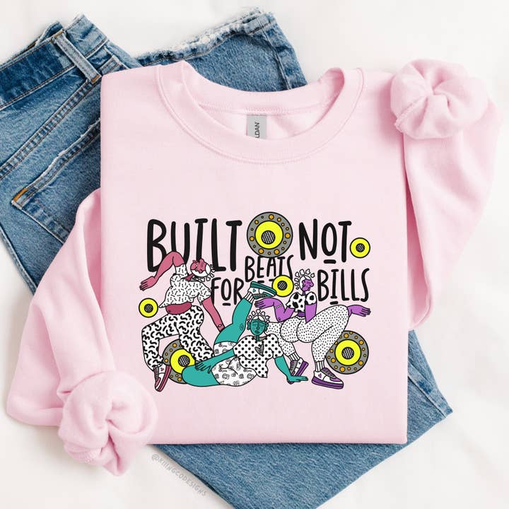 Kiiing & Co. Designs - Wholesale Graphic Sweatshirt - Unisex - Build For Beats Sweatshirt