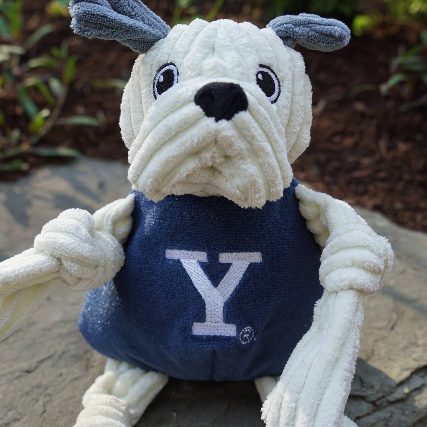 HuggleGroup - Wholesale Pet Plush Toy - Dog - Yale University, Handsome Dan Knottie® Plush Dog Toy2