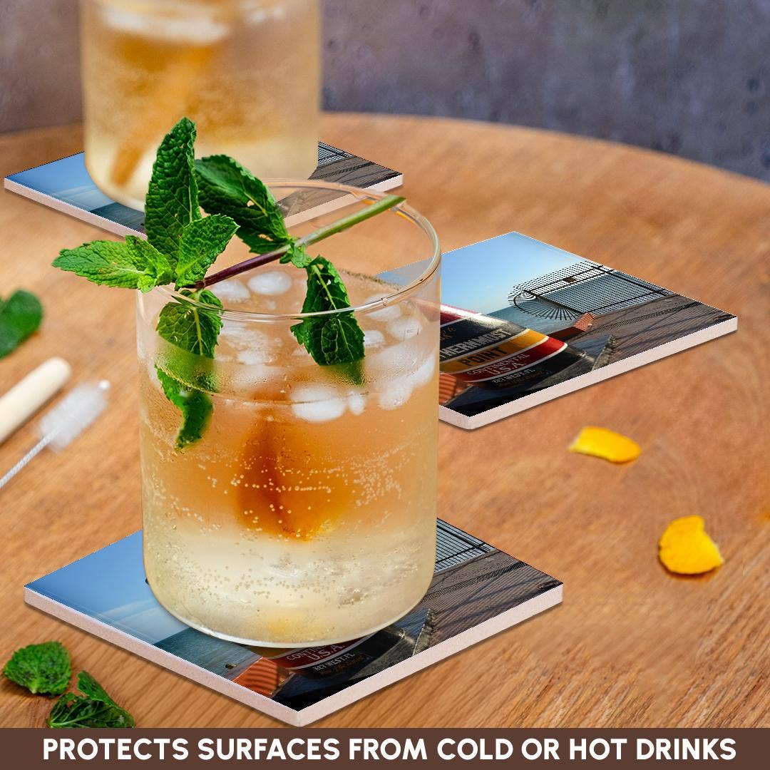 3dRose - Wholesale Coasters - 3dRose, Image of Famous Key West Landmark, Coaster2