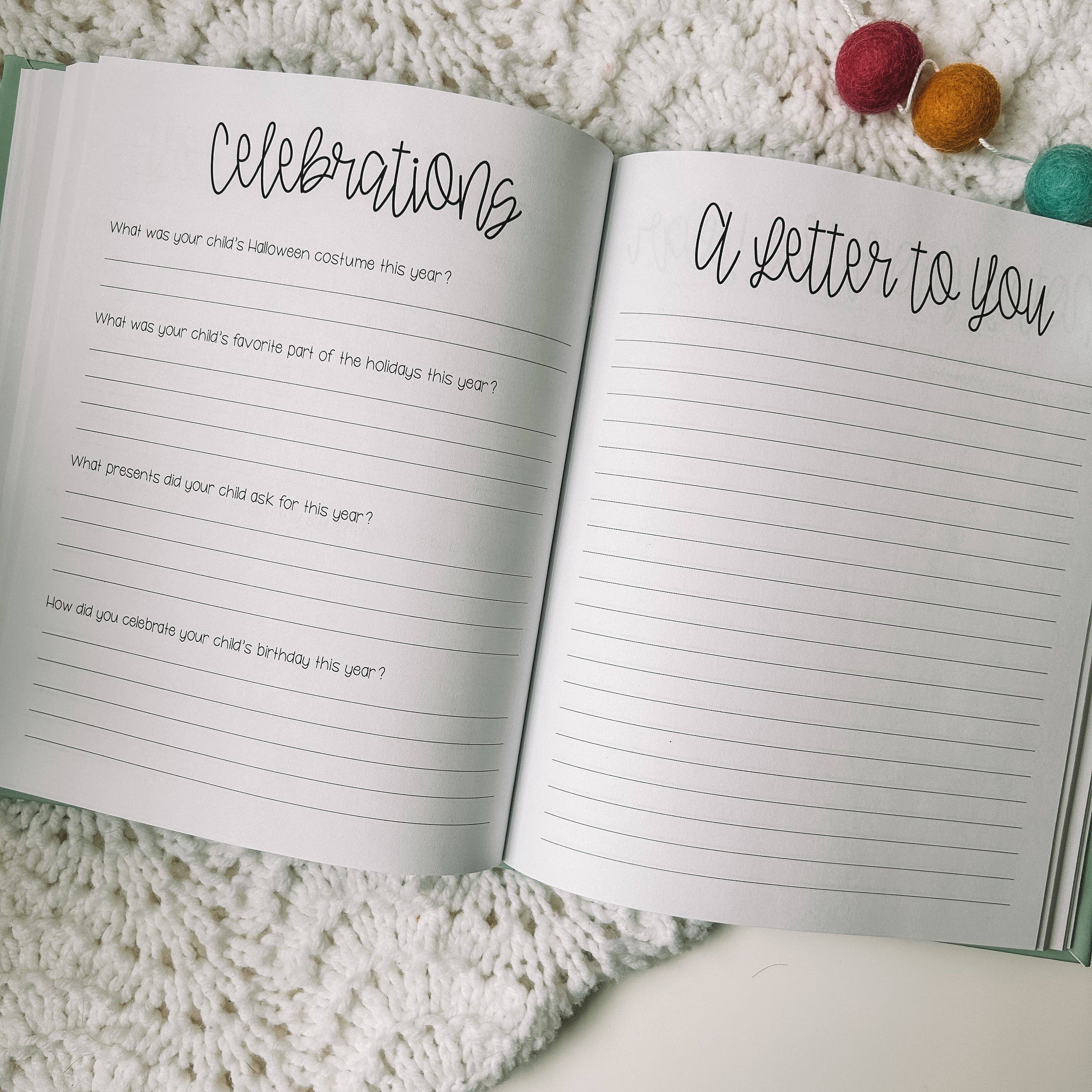 This Little Love Co - Wholesale Journal/Diary - Raising You: Childhood Memory Journal12