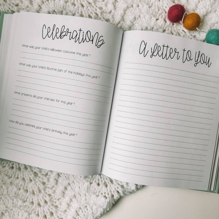 This Little Love Co - Wholesale Journal/Diary - Raising You: Childhood Memory Journal12