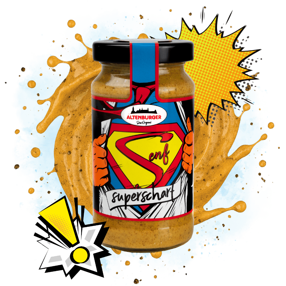 Altenburger Senf & Feinkost GmbH & Co. KG - Wholesale Mustard - Super hot mustard - very spicy0