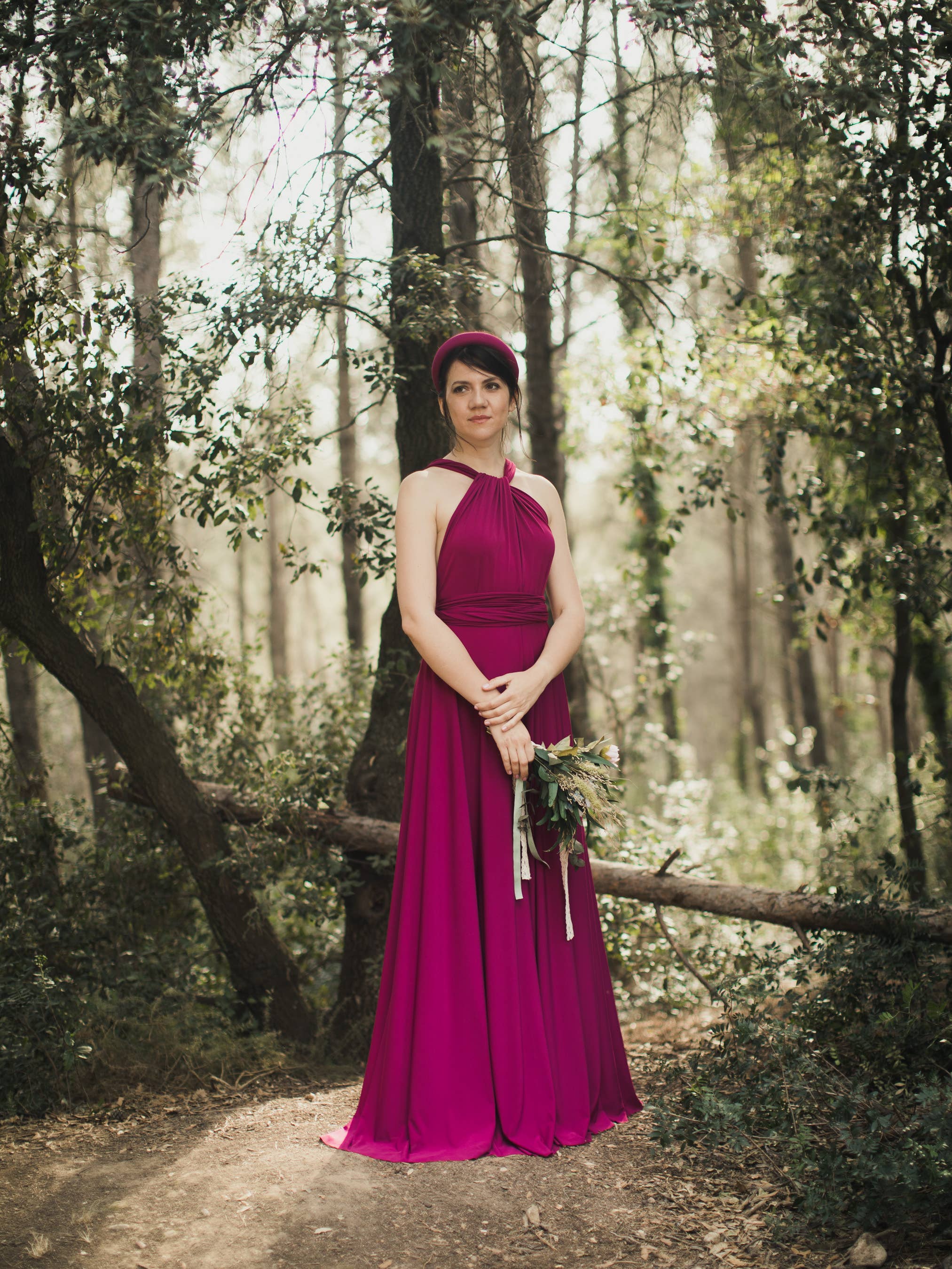 CEYLAN BCN - Vente Robe de soirée – femme - Robe longue Orchid2