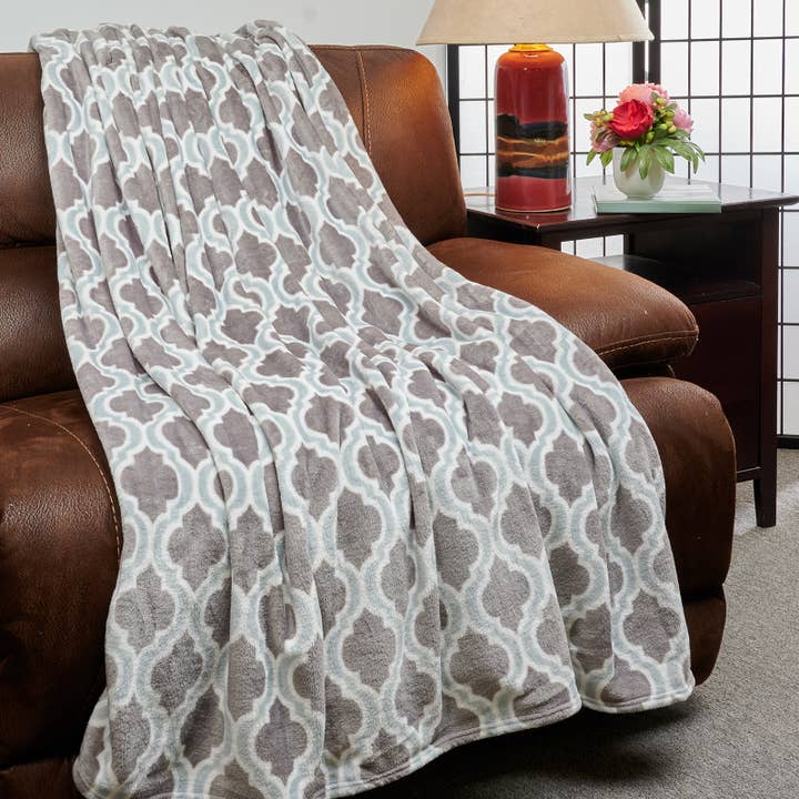 Bed Bath Fashions - Wholesale Throw Blanket - Kathy Ireland Flannel Fleece Blanket5