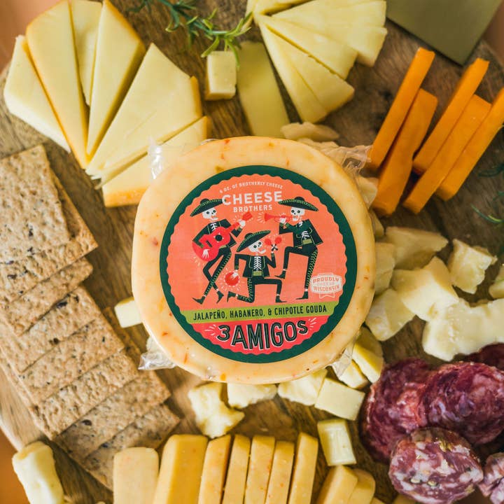 Cheese Brothers - Wholesale Cheese - 3 Amigos - Spicy Gouda