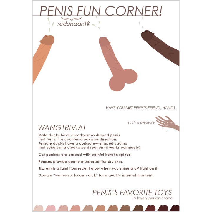 Fomato - Wholesale Birthday Card - Penises Birthday Card2