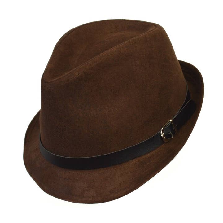 Selini New York - Wholesale Fedora - Unisex - Fall/Winter Poly/Cotton Trilby Fedora Hats