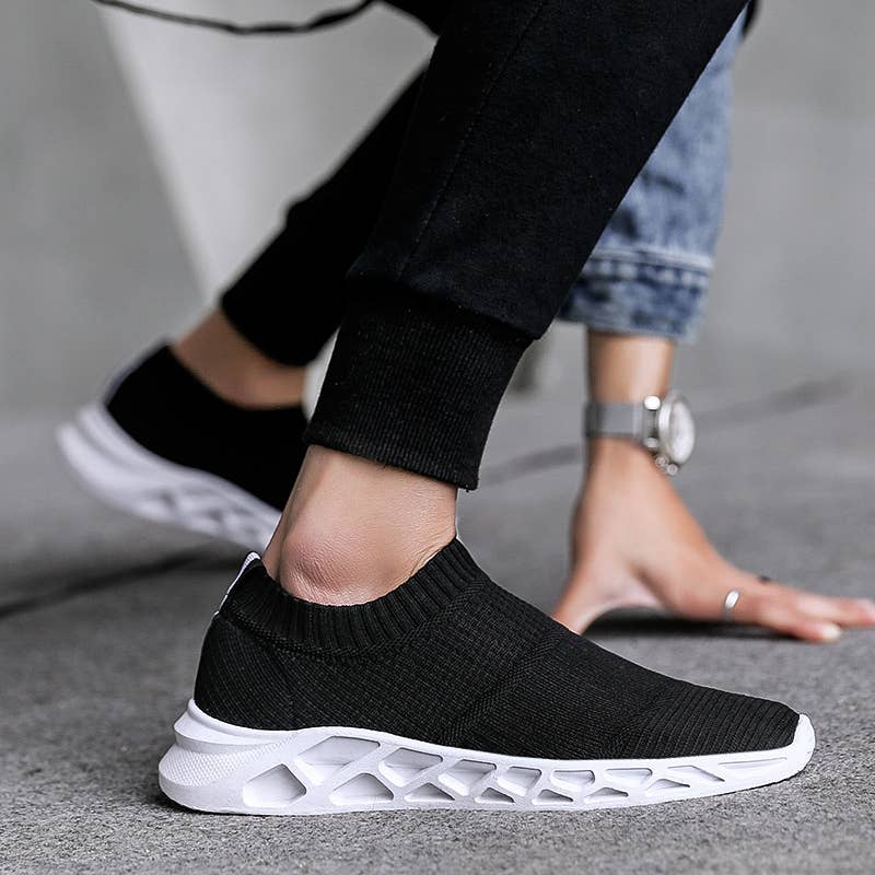 Calseosvic - Venta al por mayor Zapatillas deportivas sin cordones - Hombre - zapatos casuales impermeables sin cordones para hombre6