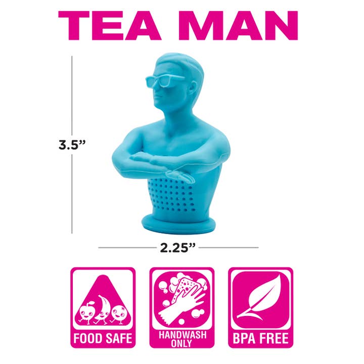 AQUARIUS, GAMAGO, ICUP, & ROCK SAWS by NMR Brands - Wholesale Tea Strainer/Infuser - Tea Man Tea Infuser
