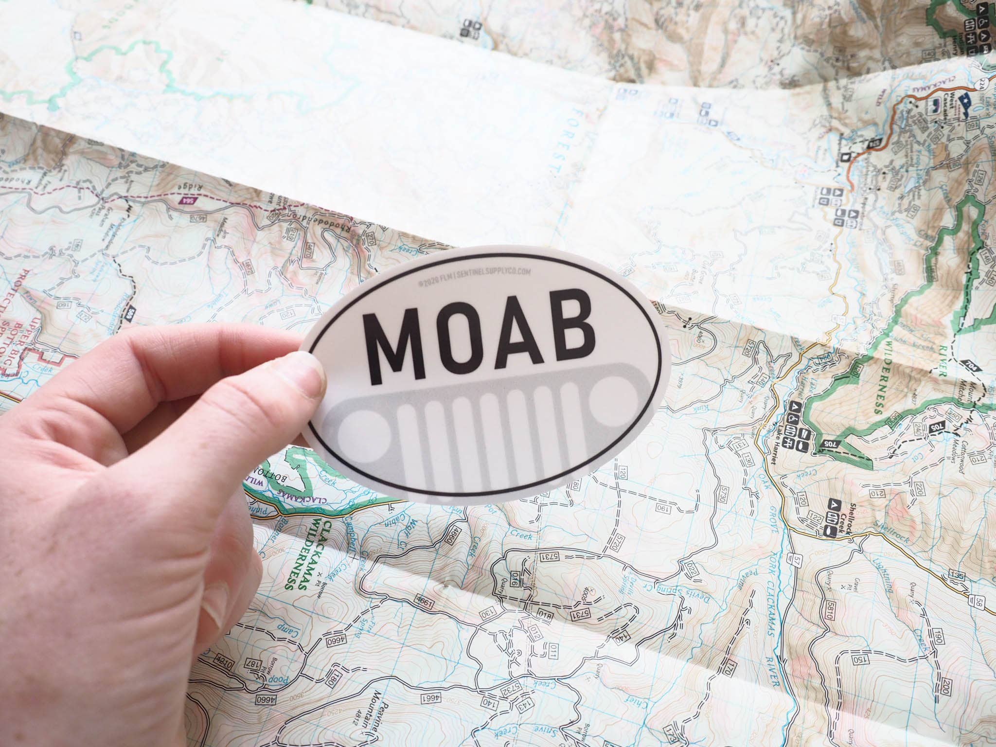 Sentinel Supply - Wholesale Sticker - White Oval Custom Stickers - Name Drop Decals10