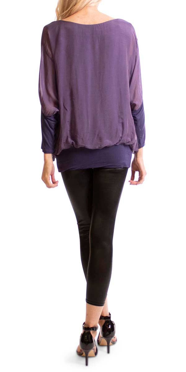 Gigi Moda - Wholesale Blouse - Women's - Sheer Batwing Blouse11