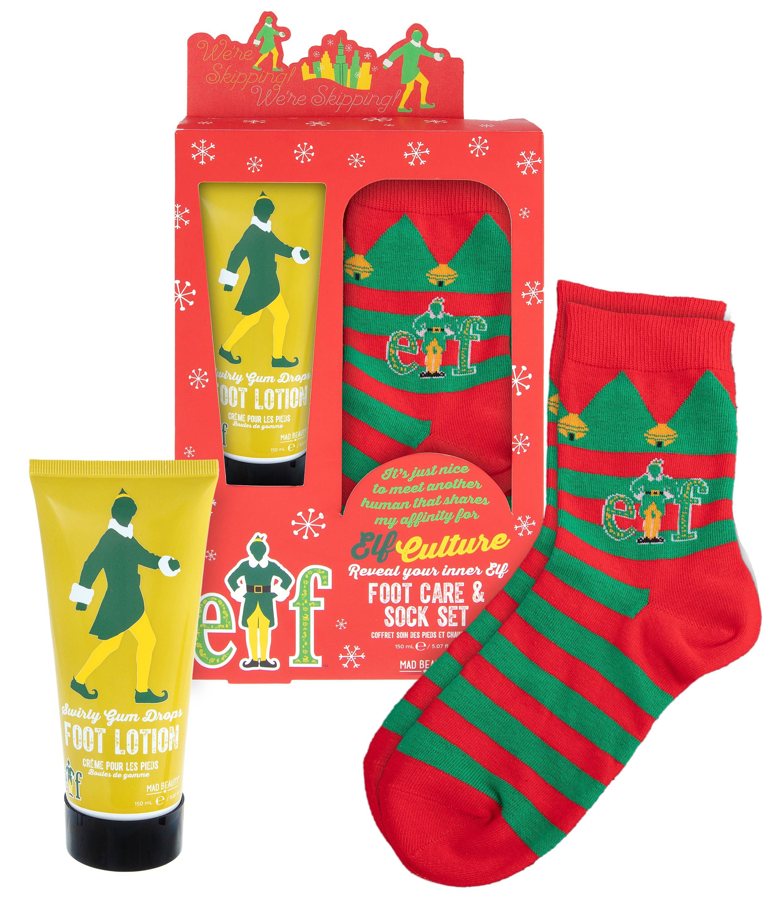 Mad Beauty USA LLC - Wholesale Foot Cream - Mad Beauty Warner Elf Footcare & Sock Set1