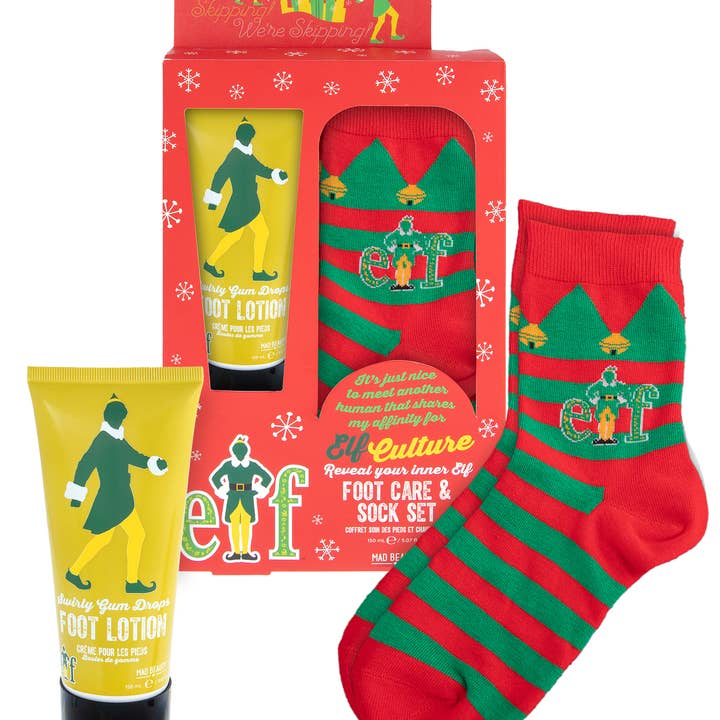 Mad Beauty USA LLC - Wholesale Foot Cream - Mad Beauty Warner Elf Footcare & Sock Set1
