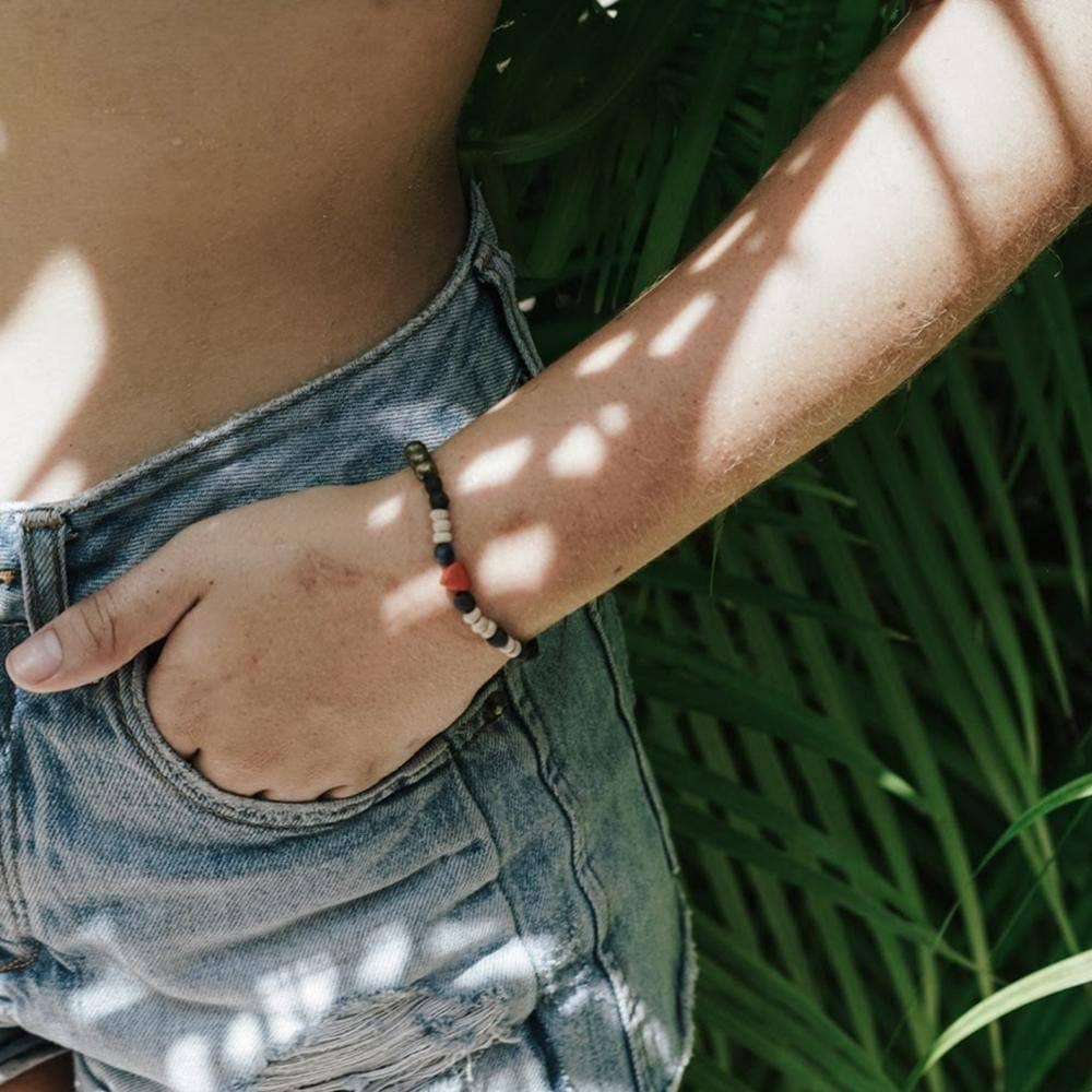 Love Is Project - Wholesale Beaded Bracelet - Tagua Heart Bracelet8