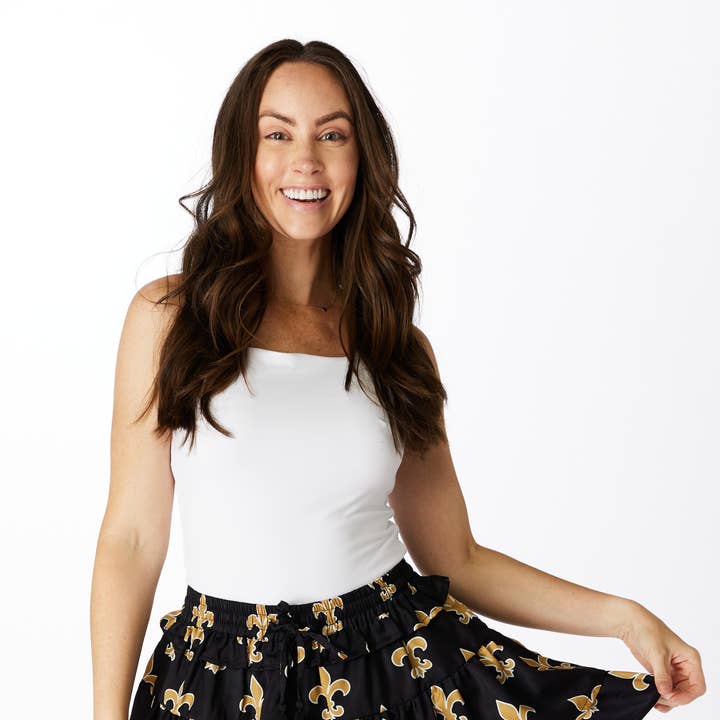 Jupe-jupe à plusieurs niveaux The Fleur-de-Lis pour la vente par Stewart Simmons