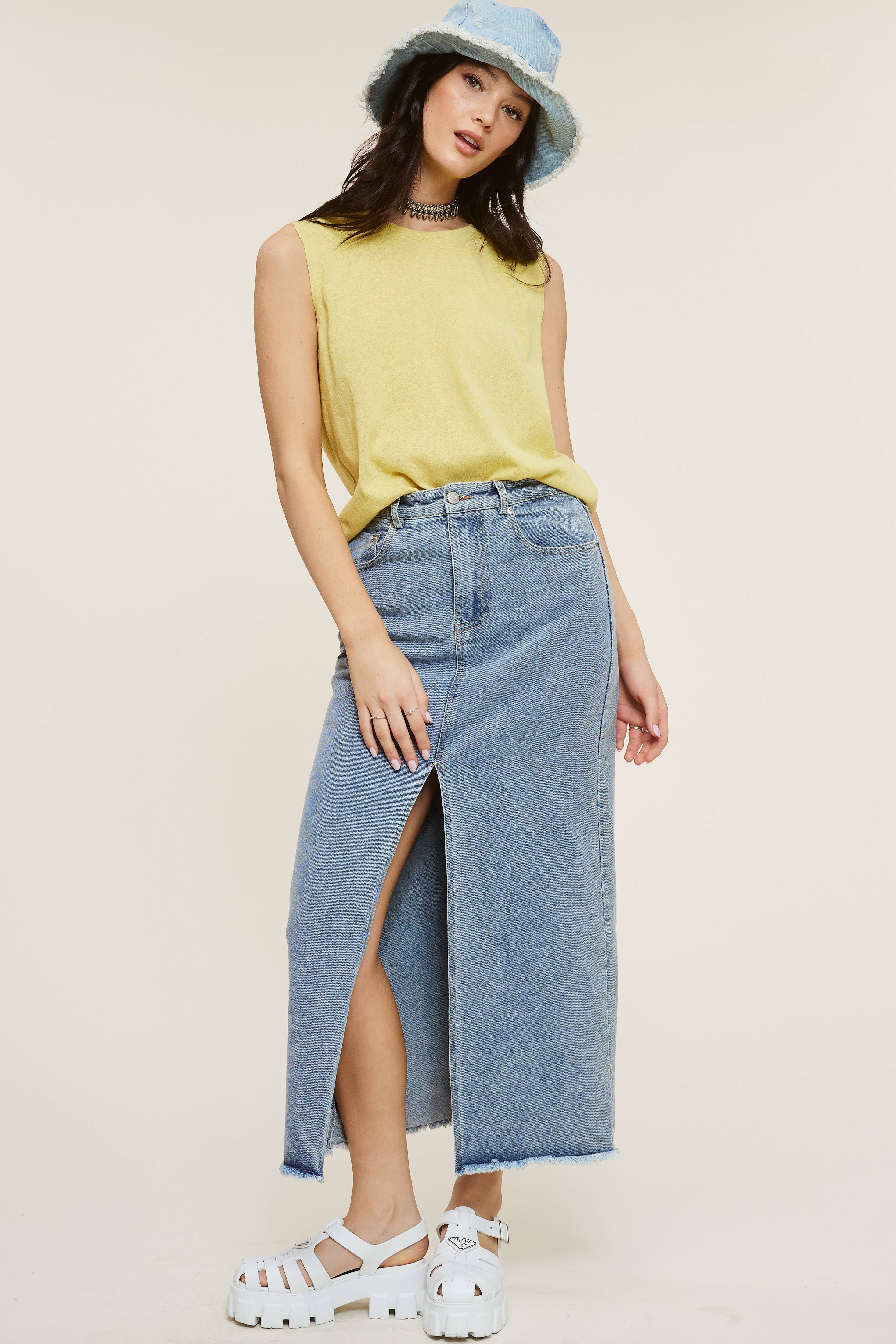 Mimosa - Wholesale Tank Top - Women's - Round Neck Sleeveless Muscle Tank1