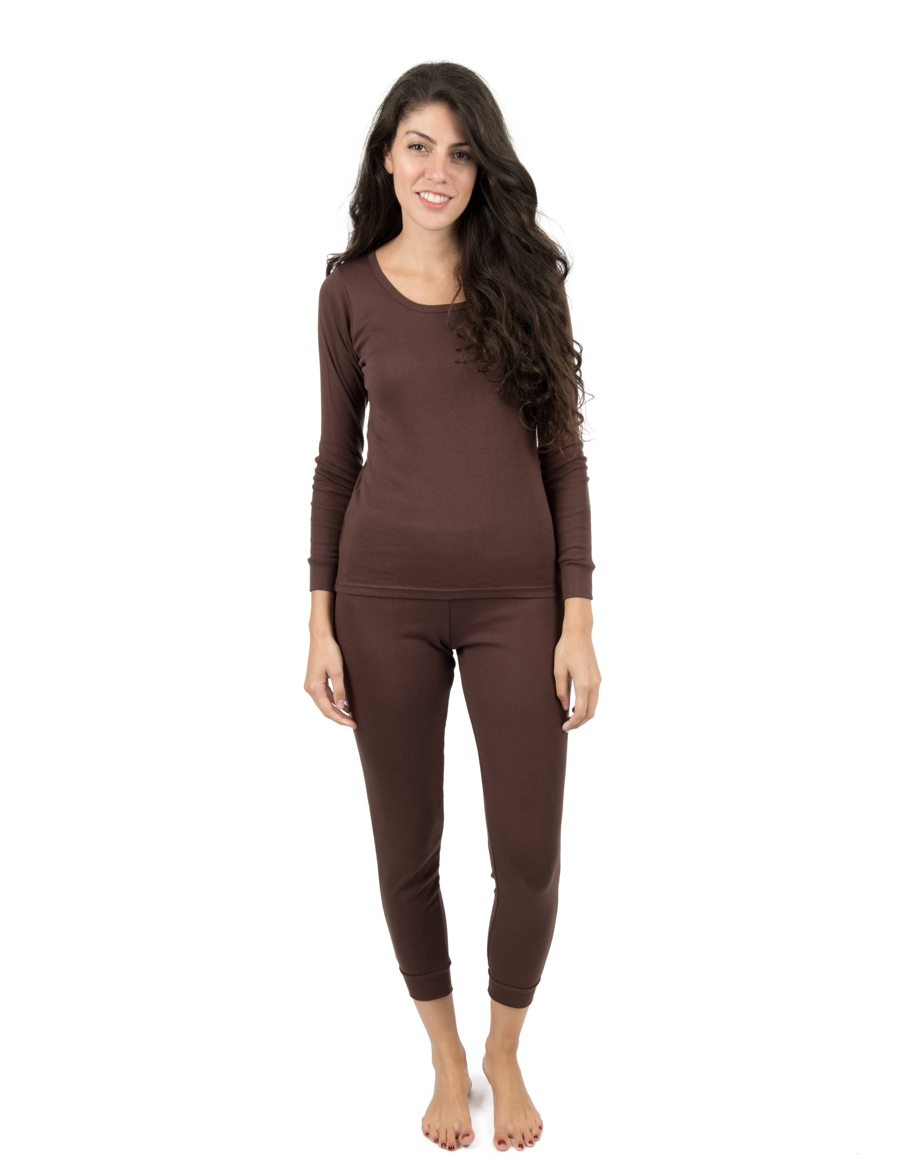 Leveret Pajamas - Vendita all'ingrosso Completo pigiama - Donna - Pigiama donna due pezzi cotone tinta unita4