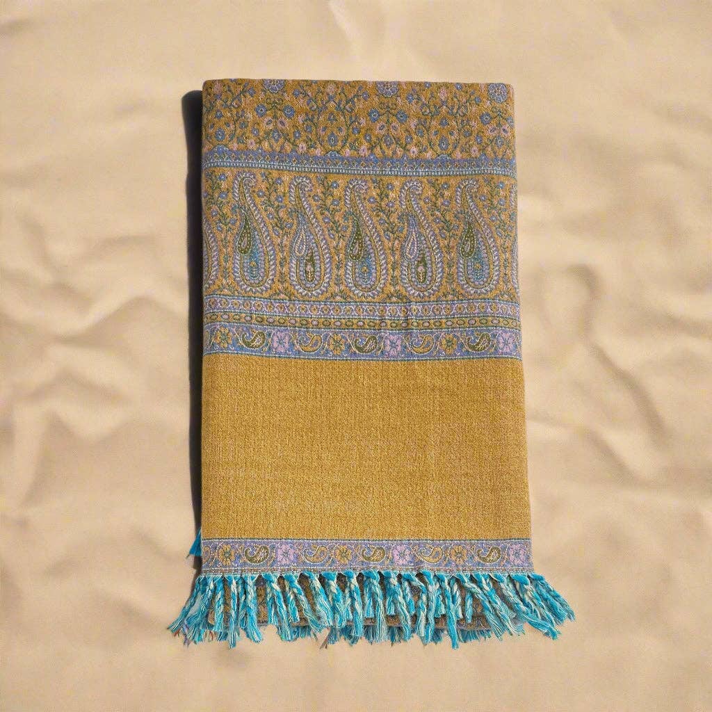 Tibet Handicrafts LLC - Wholesale Throw Blanket - The Perfect Combo Shawl2