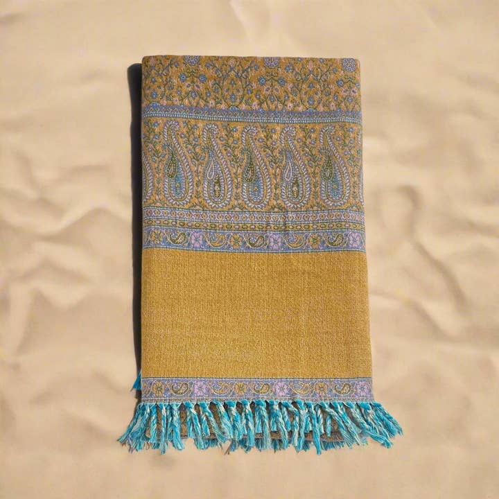 Tibet Handicrafts LLC - Wholesale Throw Blanket - The Perfect Combo Shawl2