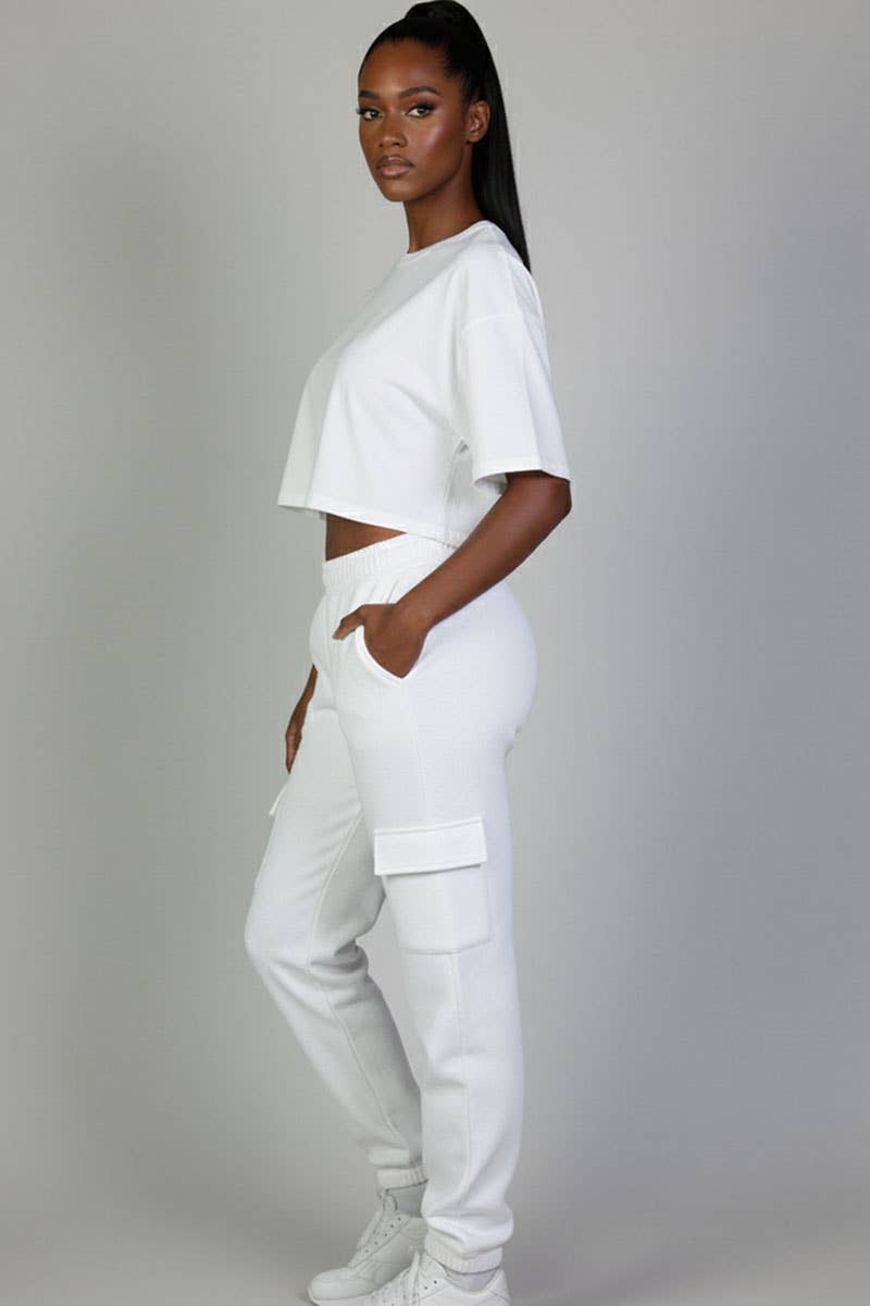 CAPELLA APPAREL - Wholesale Athletic Sweatpants/Joggers - Women's - Side Pocket Drawstring Waist Sweatpants16