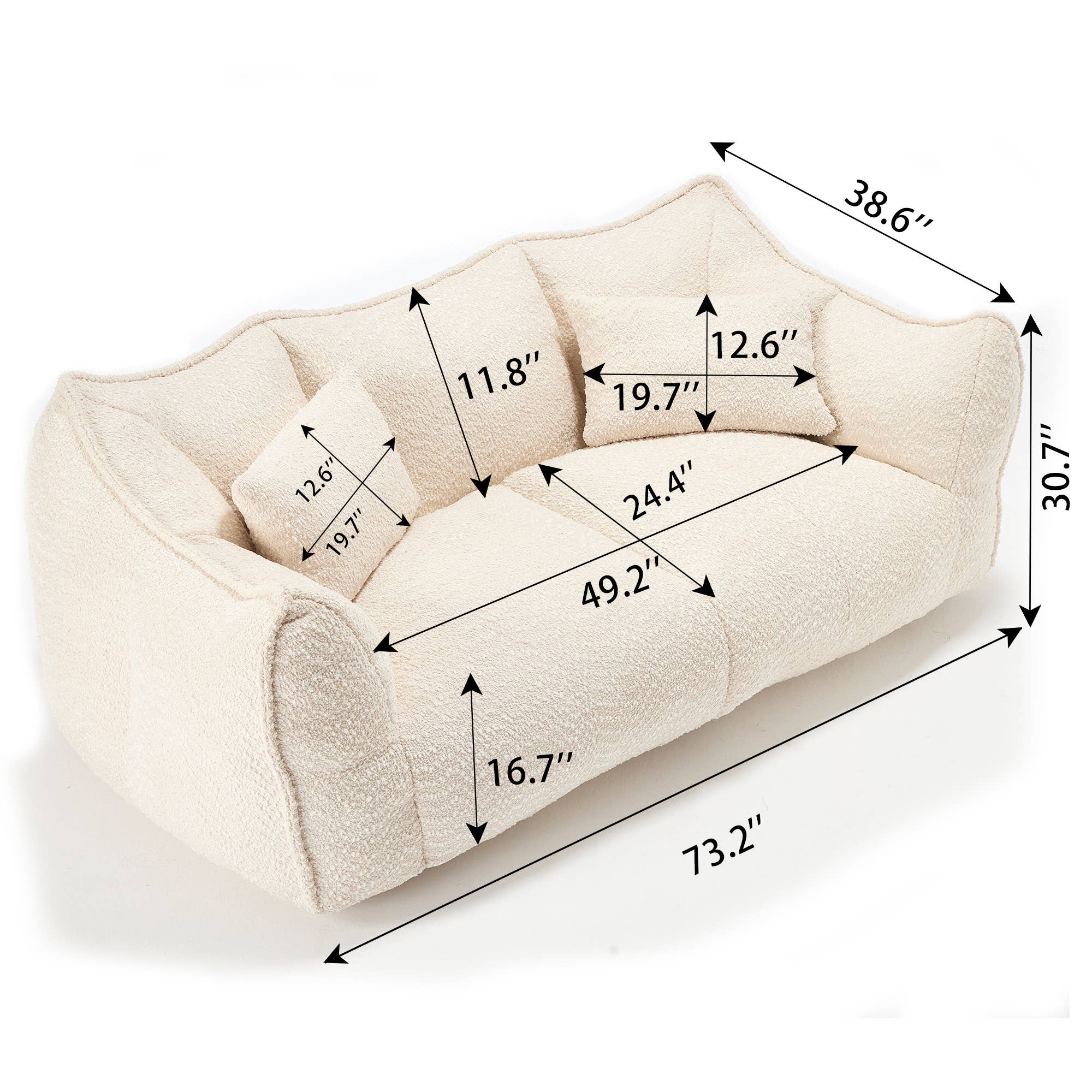 HOMYCASA DESIGN INC - Wholesale Chair - Soft beanbag chair23