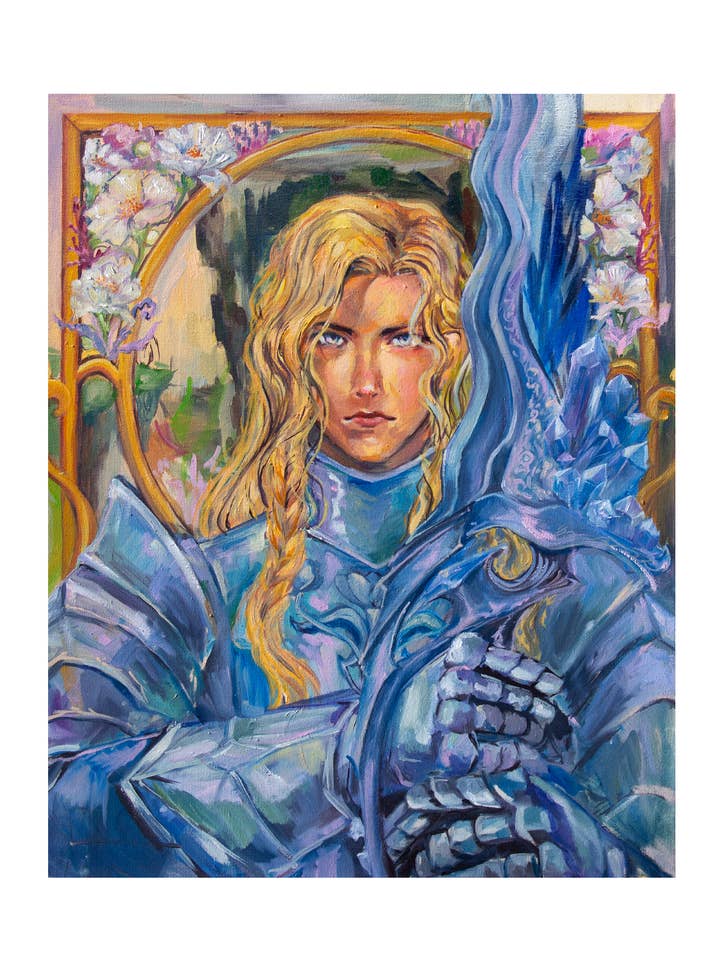 Portrait of Adolin Kholin ART PRINT for wholesale by TRANGS.ART