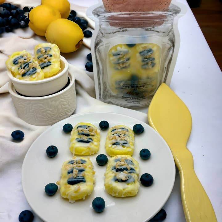 Wax and Wix Bakery® - Wholesale Wax Melt - Blueberry Lemon Streusel Pastry Wax Melts. Bakery Wax Melt. 0