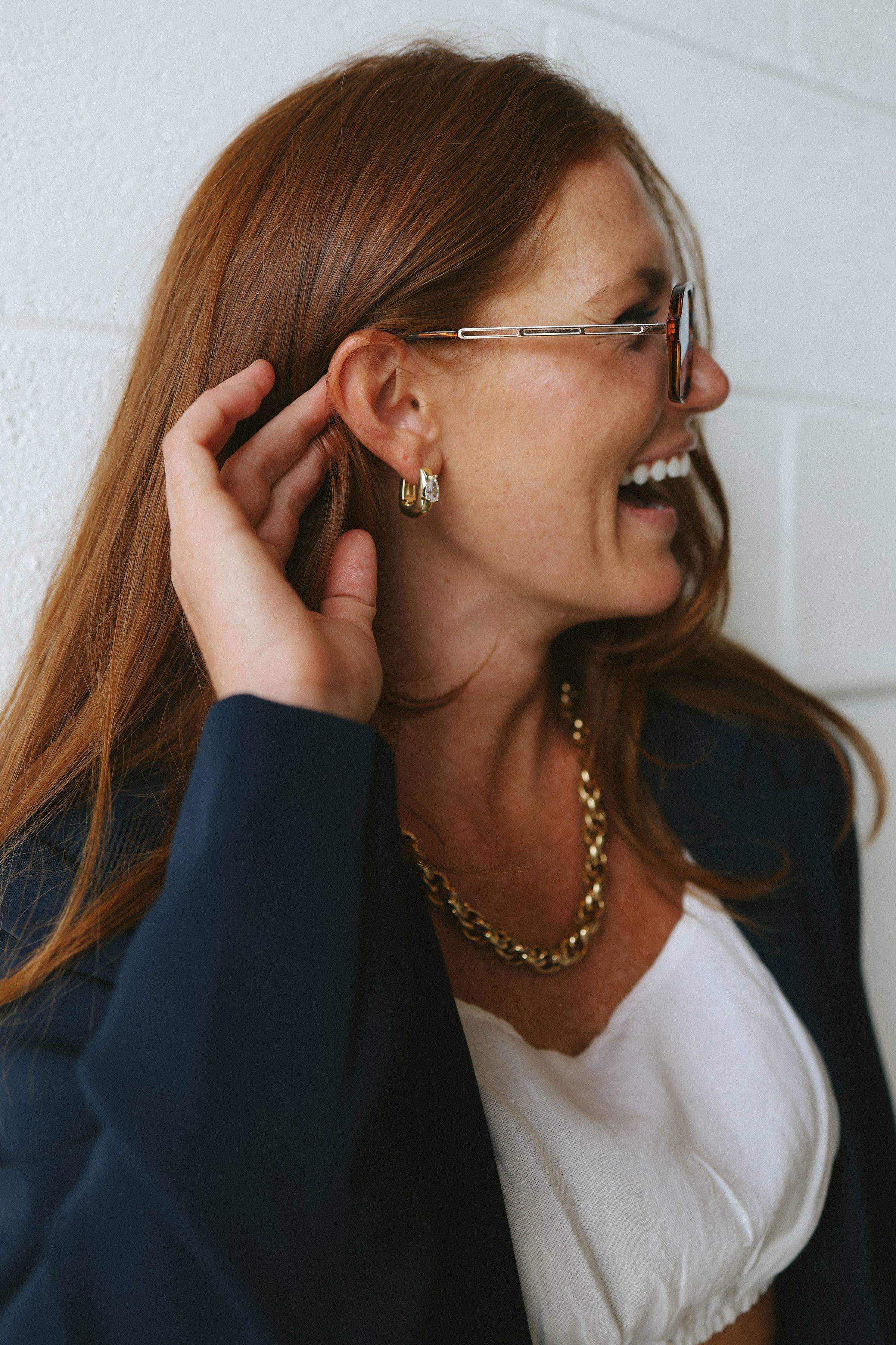 Airotciv by Victoria - Wholesale Huggie Earrings - Valentina1