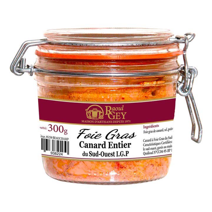 Foie Gras Hela Anka - IGP Sud O. 300g - Raoul Gey - 93822 för wholesale av Maison RGEY