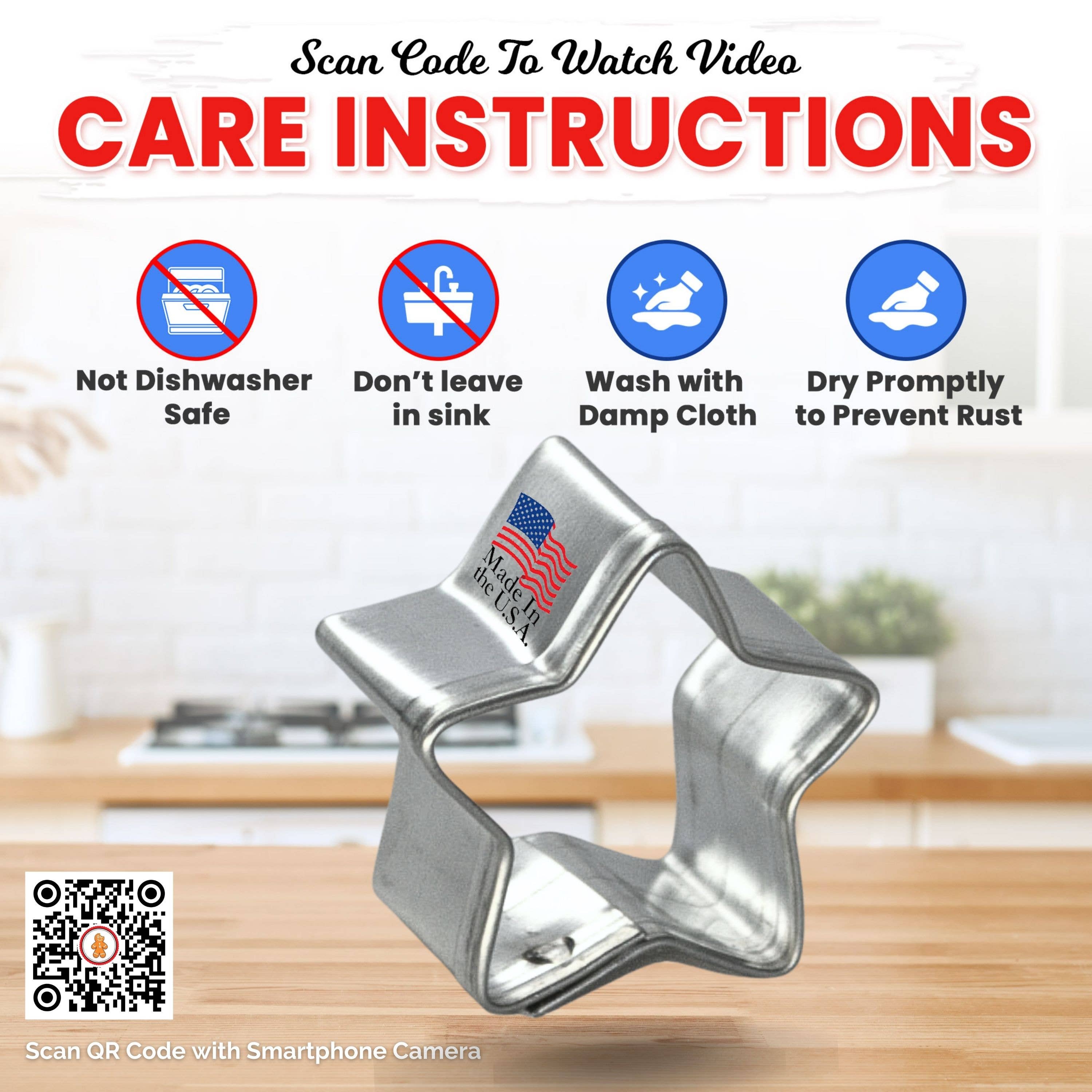 CookieCutter.com - Wholesale Cookie Cutter - Mini Star Cookie Cutter 1 in M672