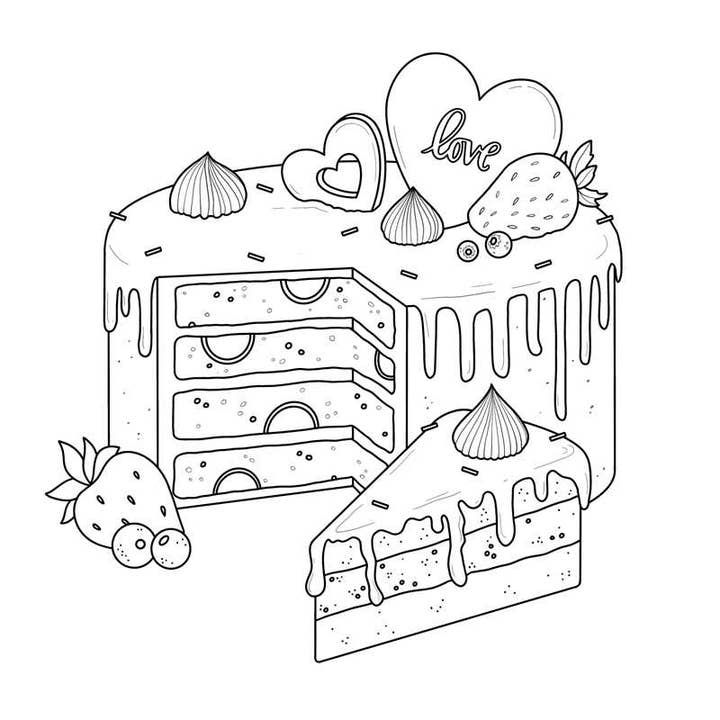 Simon & Schuster - Wholesale Coloring & Activity Book - Adult - Pretty Simple Coloring: Love by Adams Media3