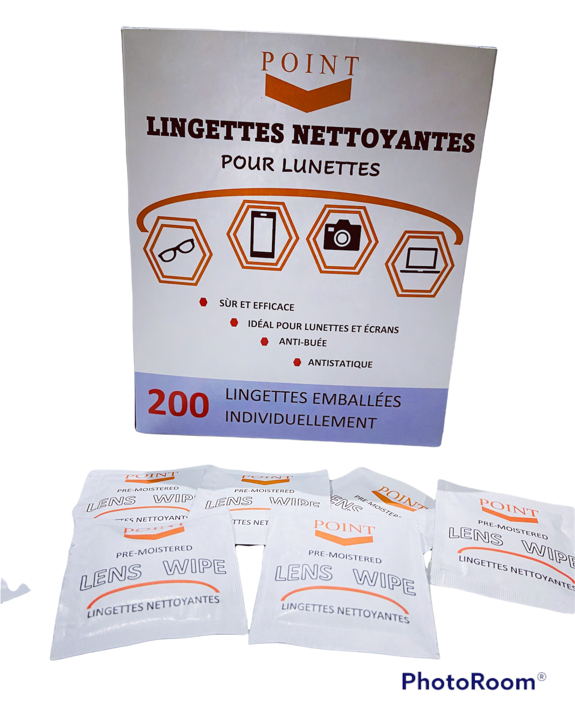 Point - Wholesale Lens Cleaner - Lens cleaning wipes1