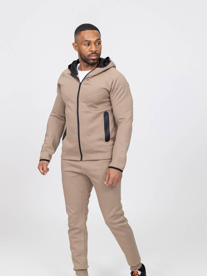 Ensemble jogging bi-couleur E686-4 pour la vente par Zayne Paris