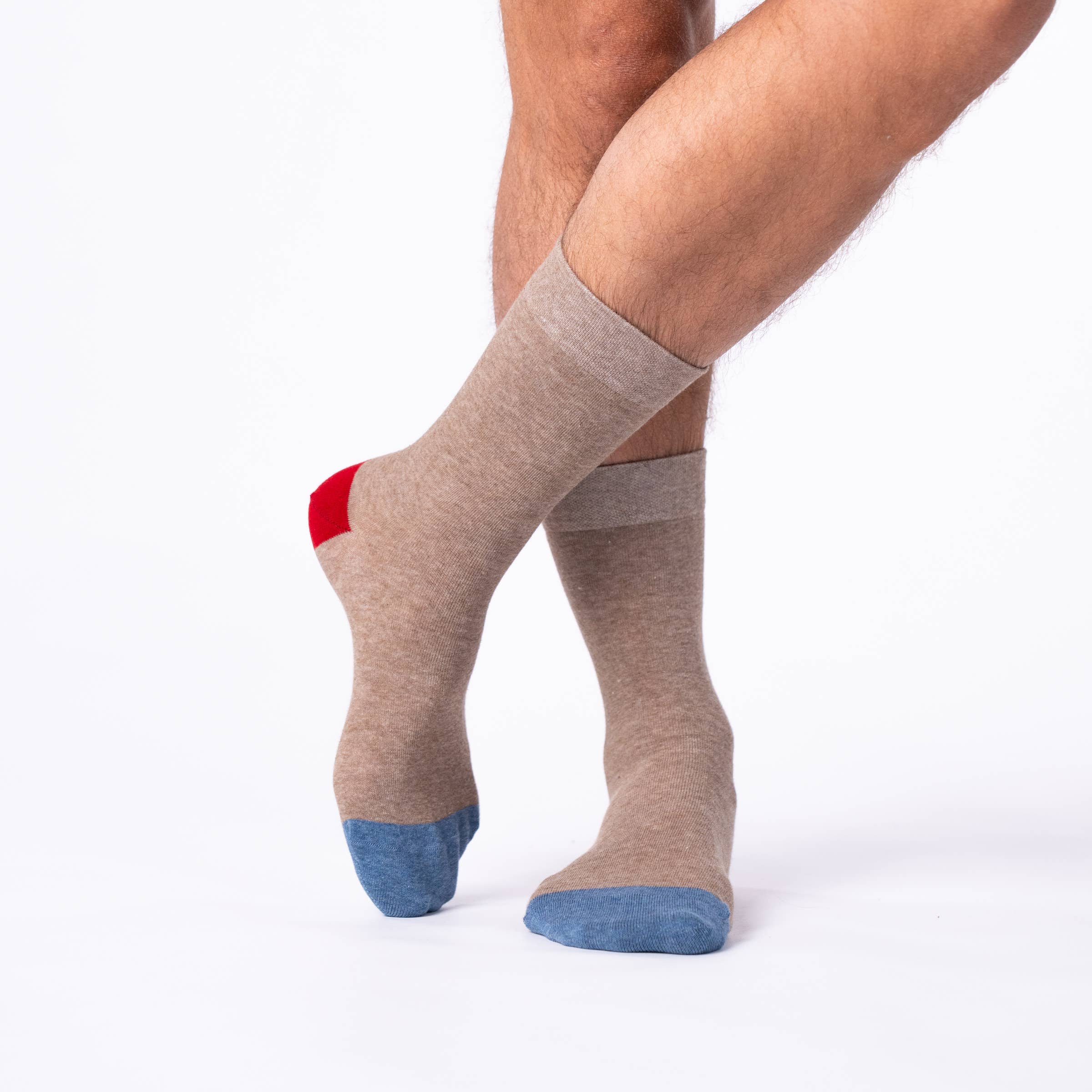 BILLYBELT - Wholesale Socks - Men's - Solid Brown Combed Cotton Socks3