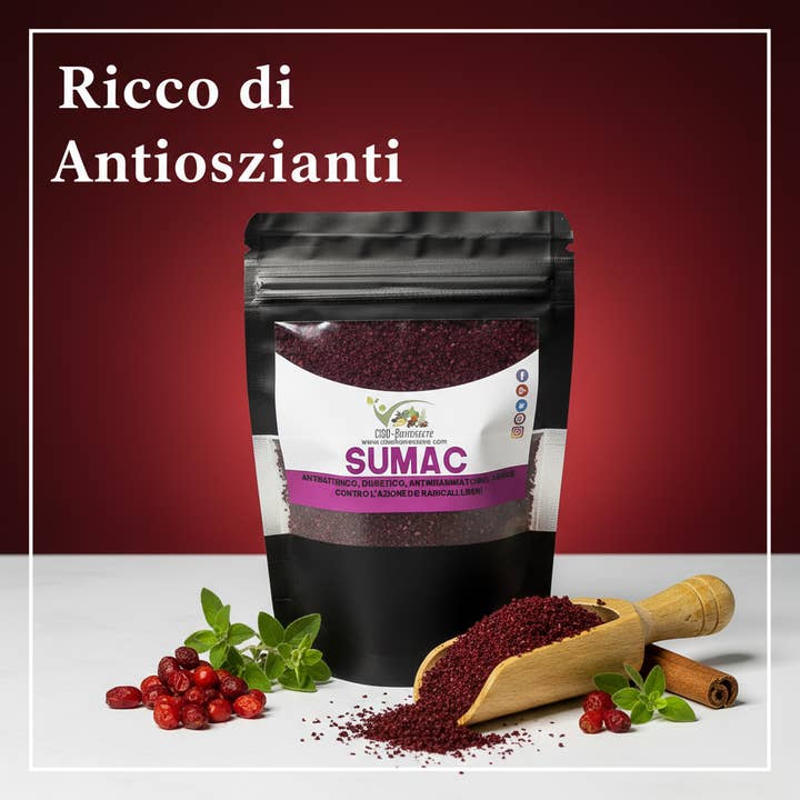 Cibobenessere - Wholesale Dried Spice - Sumac (Sumac) - Natural Spice3