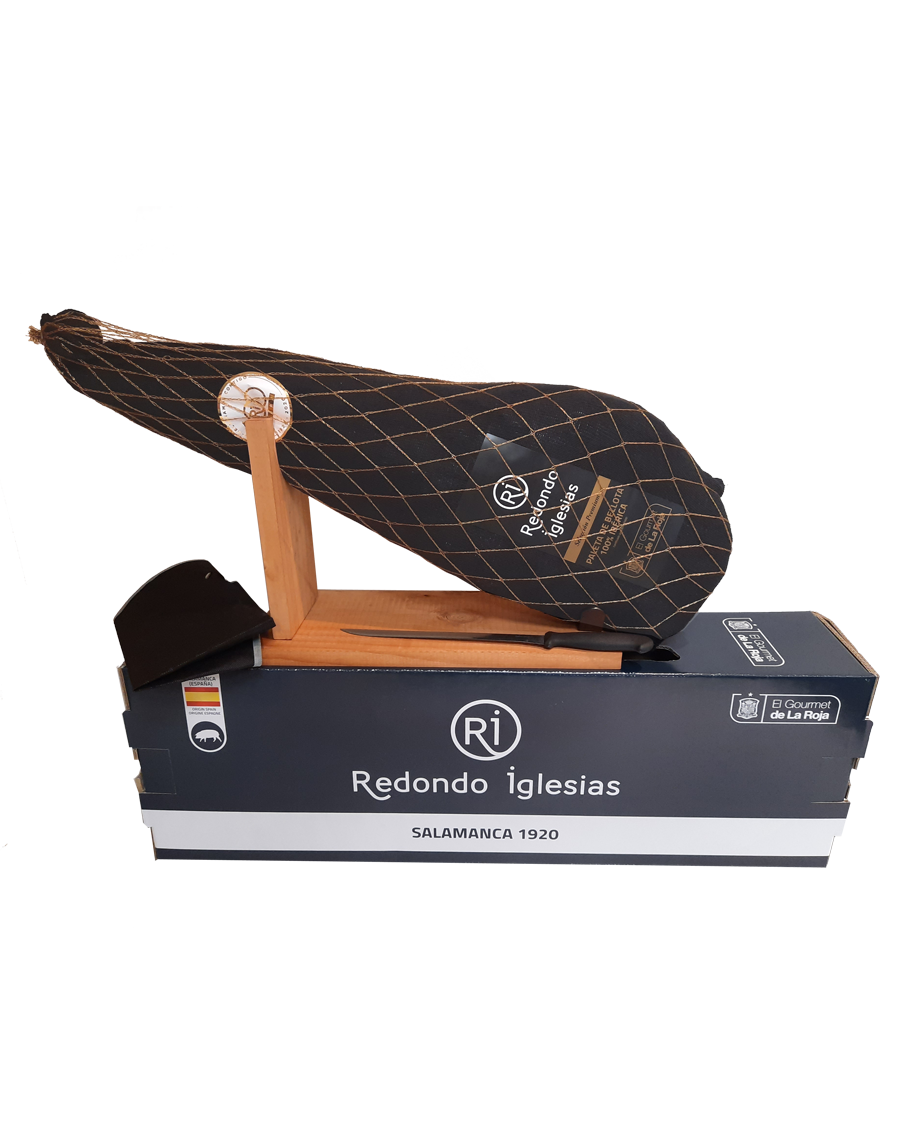 Redondo Iglesias - Wholesale Ham - 100% Iberico Shoulder Acorn-Fed (KIT) - 24 months aged - Bone In2