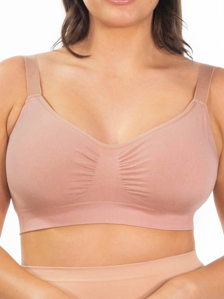 Bamboo Padded Wire Free Bra and other Purchase Wholesale bamboo bra. Free Returns & Net 60 Terms on Faire trending on Faire.