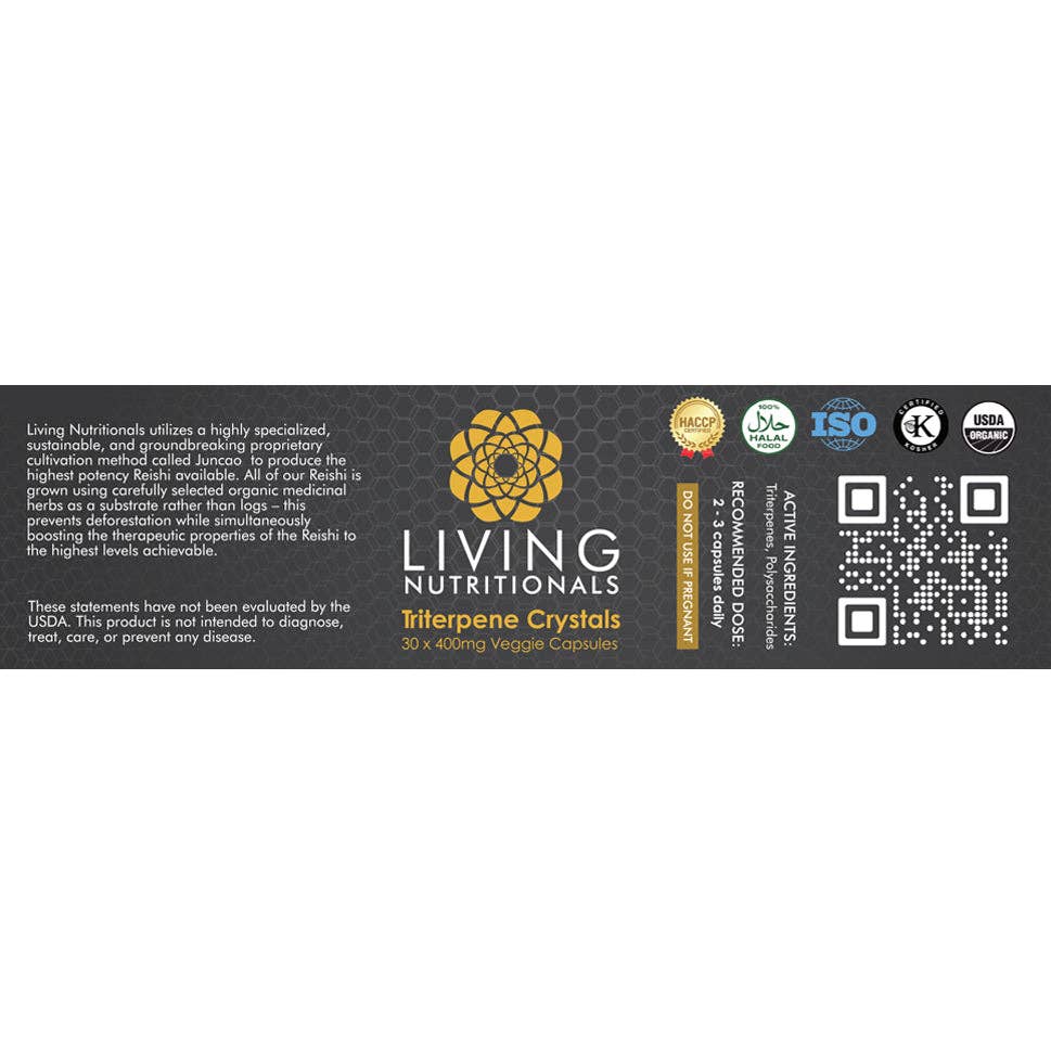 Living Nutritionals – Großhandel Nahrungsergänzungsmittel/Vitamin zum Einnehmen – Reishi Spore Triterpen-Kristalle1