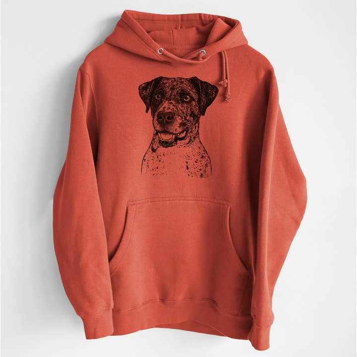 Argos the Catahoula- Heavyweight Fleece Hoodie for wholesale by Inkopious