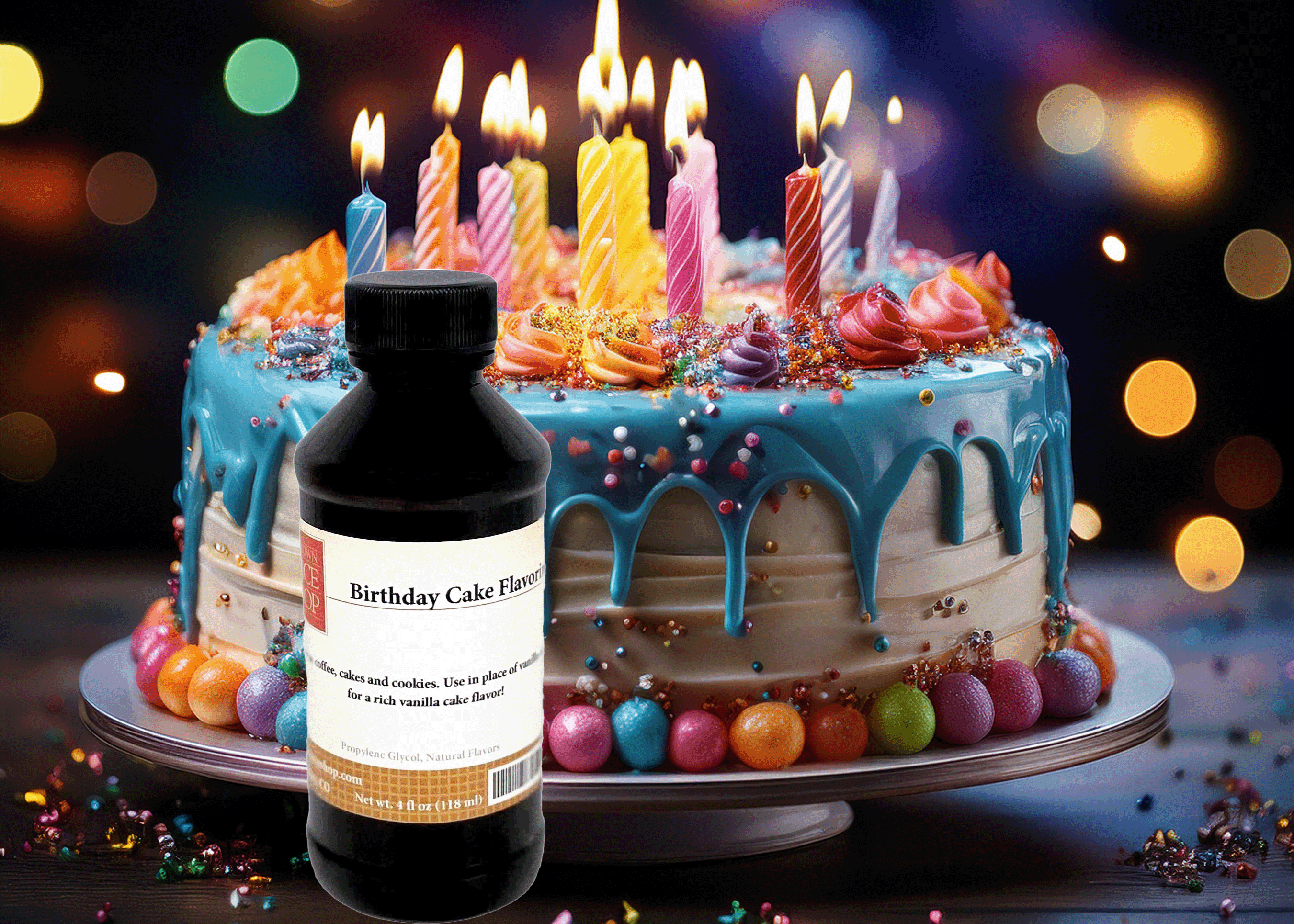 Old Town Spice Shop - Wholesale Vanilla/Fruit Extract - Birthday Cake Batter Flavoring for Baking and Cooking 0