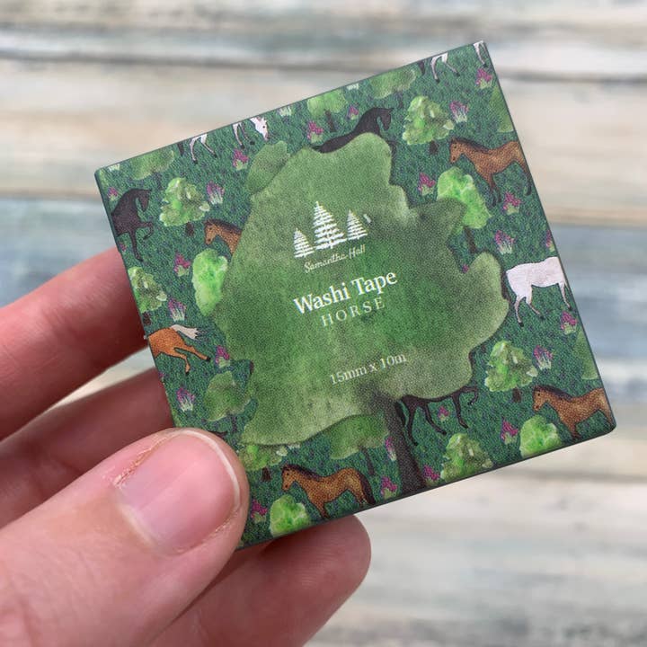 Samantha Hall Designs - Wholesale Washi Tape - Horse Washi Tape3