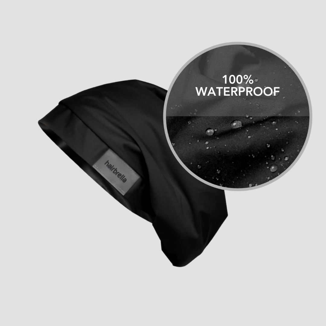 Hairbrella - Wholesale Raincoat - Women's - Hairbrella Lite Satin-Lined Rain Hat13