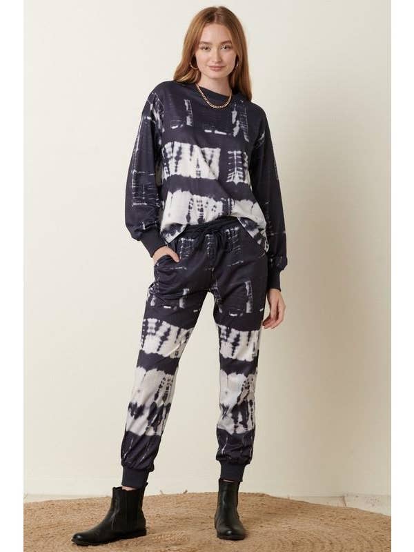 FRENCH TERRY TIE DYE JOGGER PANTS for wholesale by mittoshop